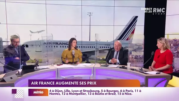 Air France annonce une augmentation de ses prix