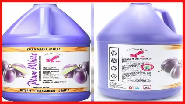 Kelco 50:1 Plum White Shampoo Gallon