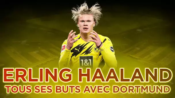 Bundesliga : Tous les buts d'Erling Haaland avec le Borussia Dortmund !