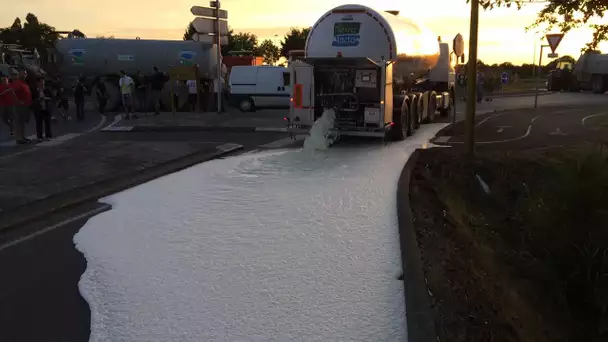 Manifestation des agriculteurs en Vendée