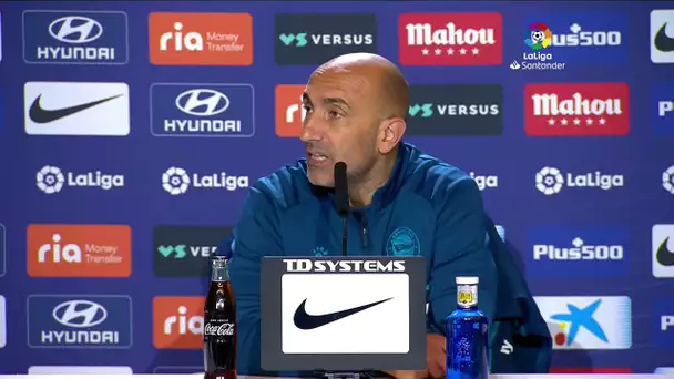 Rueda de prensa Atlético de Madrid vs Deportivo Alavés