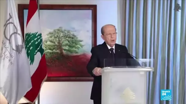 Liban : à quelques heures de la visite de Macron, Aoun se dit prêt à changer le système politique