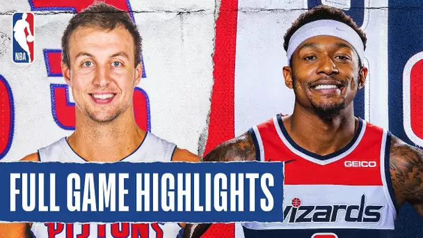 PISTONS at WIZARDS | FULL GAME HIGHLIGHTS | November 4, 2019