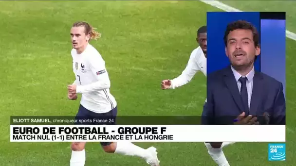 Euro de football : match nul entre la France et la Hongrie (1-1)