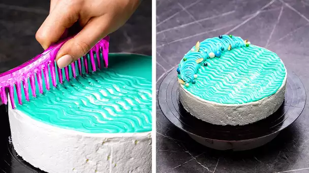 INCROYABLES ASTUCES POUR DÉCORER UN GÂTEAU & RECETTES FACILES POUR LE DESSERT