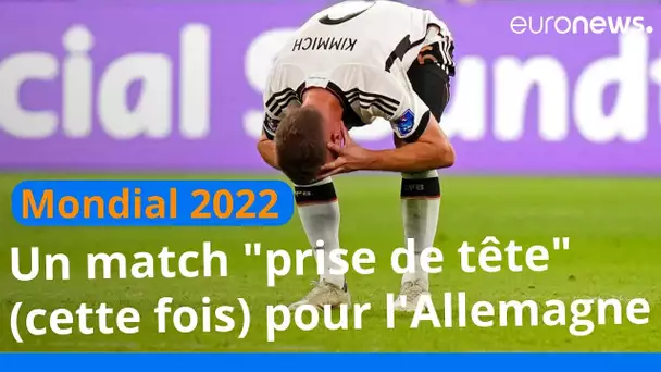 Mondial 2022 : l'Allemagne se fait surprendre d'entrée par le Japon