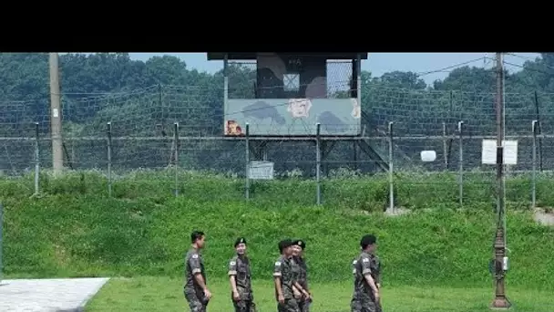 Un soldat américain en Corée du Nord après avoir franchi la frontière avec le Sud