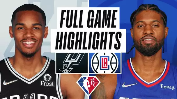 SPURS at CLIPPERS | FULL GAME HIGHLIGHTS | November 16, 2021