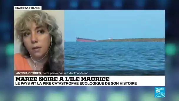 Les ONG s'inquiètent des effets de la marée noire à l'Île Maurice