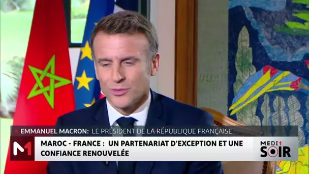 Entretien spécial du président Macron à partir de 21h30 sur Medi1 et 2M