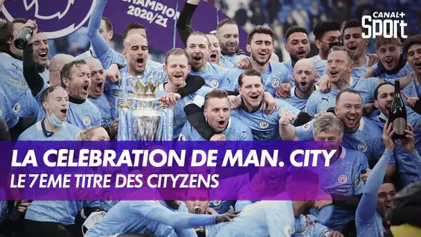 La version longue de la célébration du titre de Manchester City