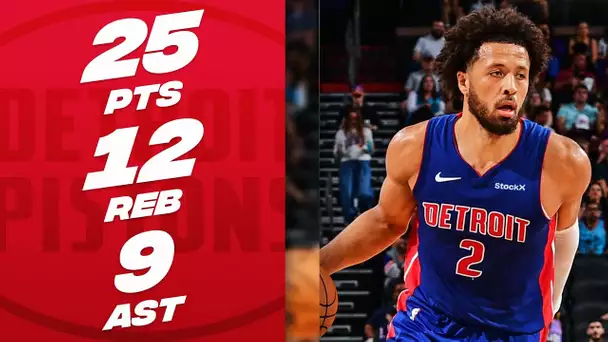 Cade Cunningham Stuffs The Stat Sheet in NBA Preseason Action! 😤| October 11, 2024