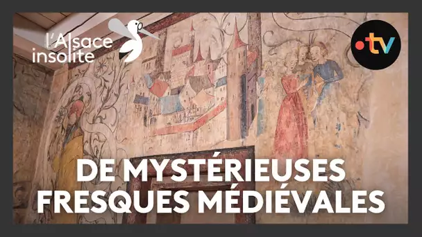 De mystérieuses fresques médiévales