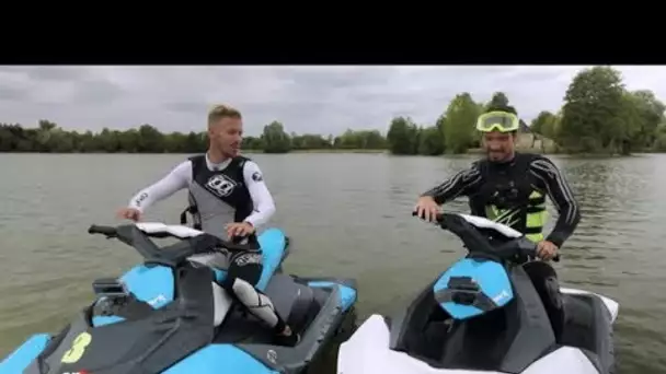 Loir-et-Cher : Rémi Camus teste le jet ski à Tréhét dans "On vous embarque"