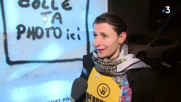 Besançon : une action anti-pub pour la Saint-Valentin