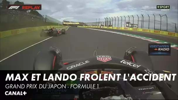 Verstappen et Norris frôlent la catastrophe à pleine vitesse - Grand Prix du Japon - F1