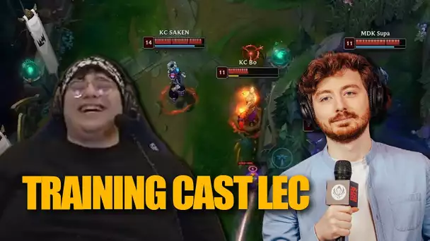 Kameto et Trayton s'entrainent à cast pour le LEC