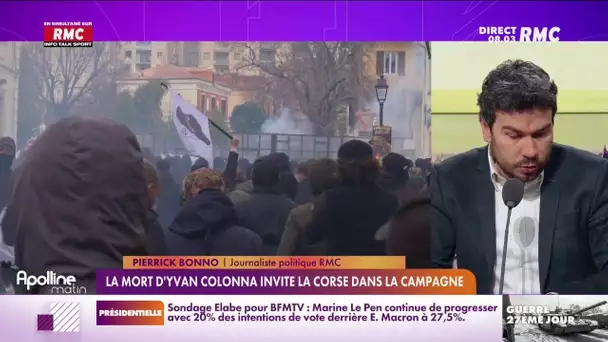 Présidentielle : la mort d'Yvan Colonna invite la Corse dans la campagne