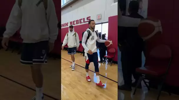 The #USABMNT arrives to the gym for the first day of training camp! 🇺🇸 🏀 | #Shorts