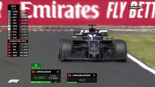 Belle performance de Grosjean en Q2