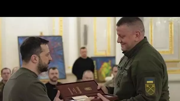 Le général Valeri Zaloujny a été décoré du titre de "Héros de l’Ukraine"