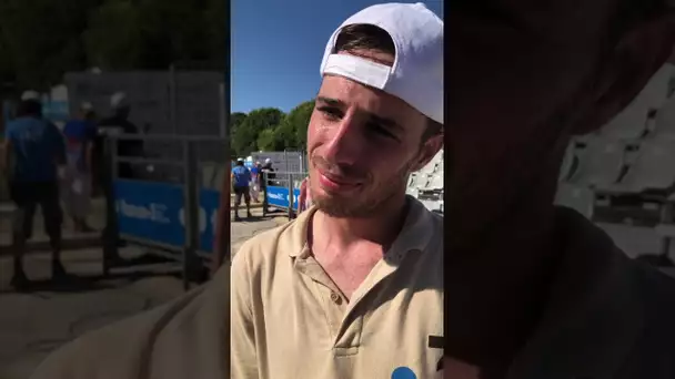 La Marseillaise à pétanque, 1/4 de finale, réaction d&#039;Anthony Michel