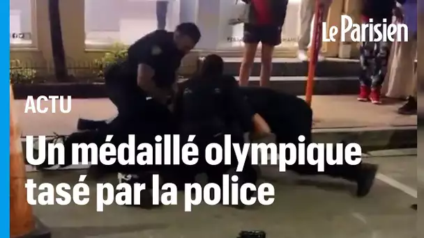 Le sprinter Fred Kerley, médaillé aux JO de Paris, violemment interpellé par la police à Miami