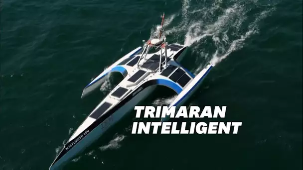 Ce bateau traversera l'Atlantique en se pilotant tout seul