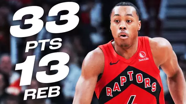 Scottie Barnes’ DOUBLE-DOUBLE Performance in The Raptors W! 😤| January 1, 2025