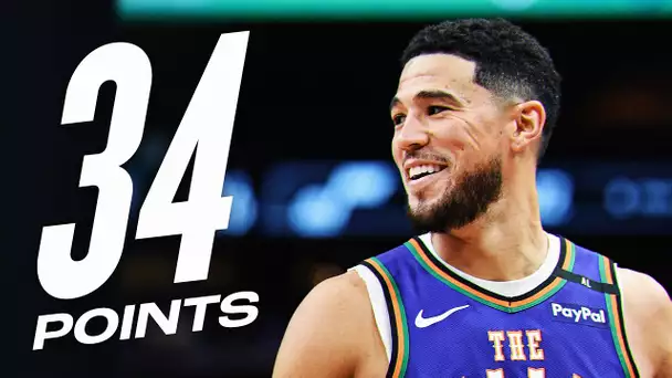 Devin Booker Drops 34 Points vs Jazz | January 11, 2025