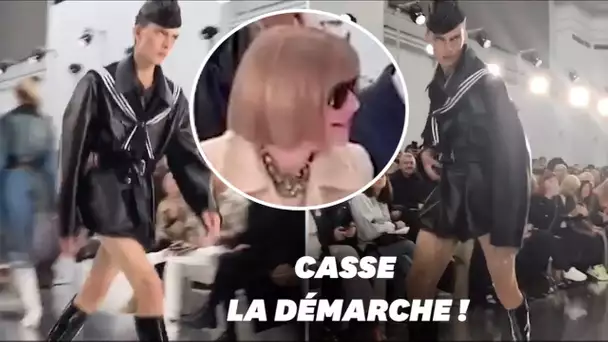 À la Fashion Week de Paris, le mannequin Leon Dame a fait rire Anna Wintour