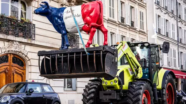 EN DIRECT - Mobilisation des agriculteurs : deux manifestations prévues ce vendredi à Paris avant…