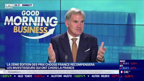 Pascal Cagni (Business France) La France reste le premier pays d'accueil des projets industriels