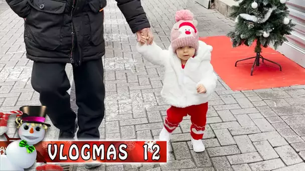 VLOGMAS 12 : SHOPPING DE NOËL ET 1ER PAS EN VILLE 🎄