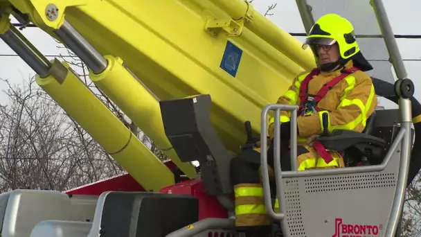 Saône-et-Loire : un nouvel équipement pour remplacer la grande échelle des pompiers