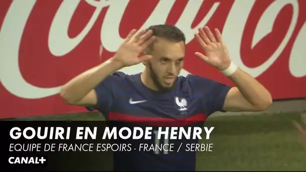 Amine Gouiri se mue en Thierry Henry - France / Serbie