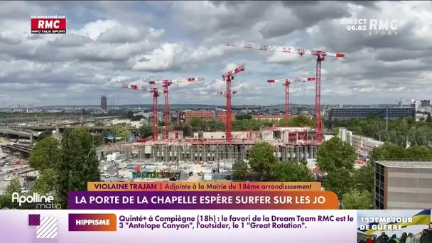 Dans le nord de Paris, la construction d'une Arena a pour but de redynamiser le quartier.