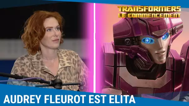 Transformers Le Commencement : Les coulisses du doublage avec Audrey Fleurot