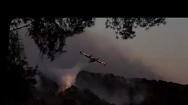 Incendies dans les Bouches-du-Rhône, 900 pompiers français encore mobilisés