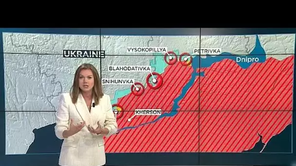 La guerre en cartes | Contre-offensives ukrainiennes à Kharkiv et Kherson