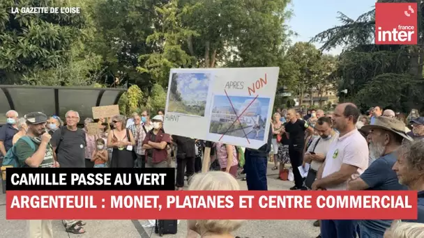 Argenteuil : Monet, les platanes, et le centre commercial