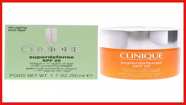 Clinique Superdefense SPF 25 Fatigue + 1st Signs Of Age Multi-Correcting Cream