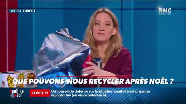 Que pouvons-nous recycler après Noël ?