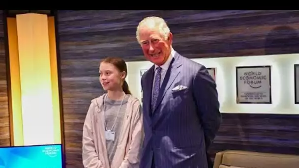 Le Prince Charles a rencontré Greta Thunberg à Davos