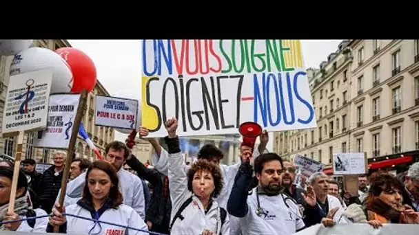 France : les médecins libéraux dans la rue pour réclamer une revalorisation de la consultation