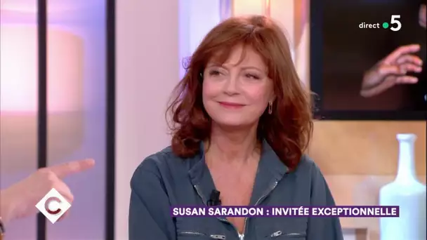 Susan Sarandon : invitée exceptionnelle ! - C à Vous - 28/02/2019