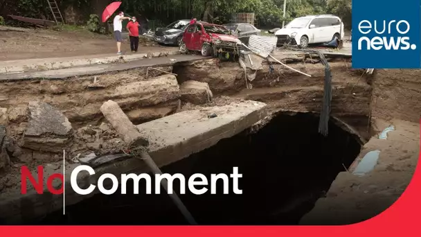 La tempête tropicale Amanda frappe le Salvador et le Guatemala