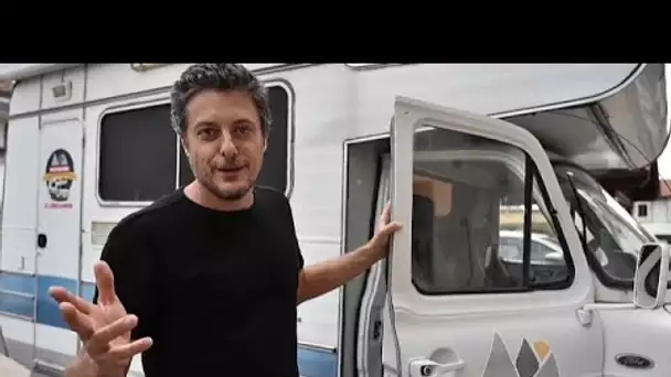 Fabio Gianotti fait du cinéma ambulant à bord de son camping car