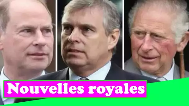 Le prince Edward et Charles tiennent une réunion spéciale pour discuter de l'avenir d'Andrew' - selo