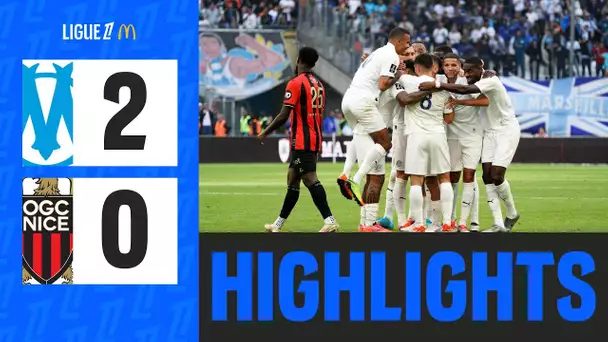 OLYMPIQUE DE MARSEILLE - OGC NICE (2-0) - 4ème journée - Ligue 1 McDonald's 24/25